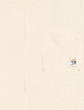 T-shirt oversize de manga curta