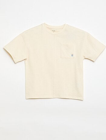 T-shirt oversize de manga curta