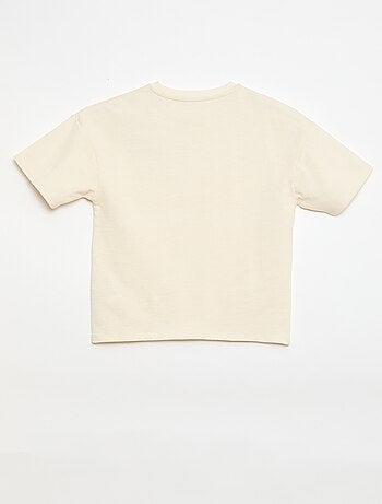 T-shirt oversize de manga curta