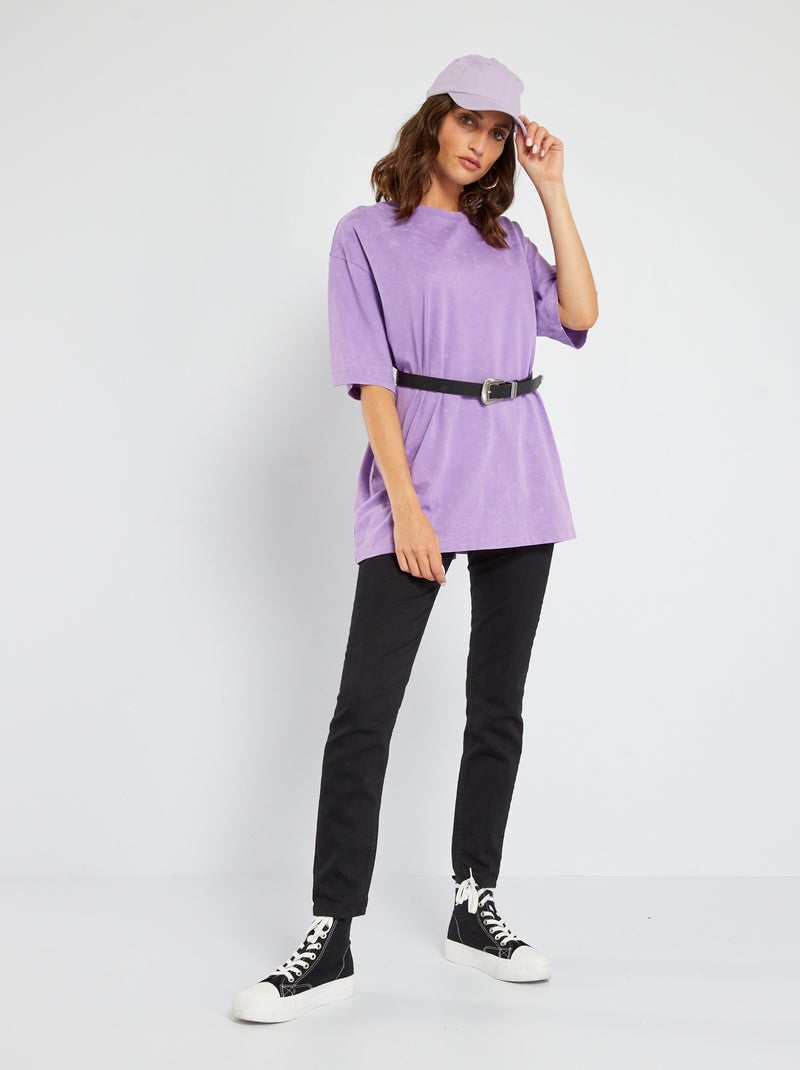 T-shirt oversize em algodão Parma - Kiabi
