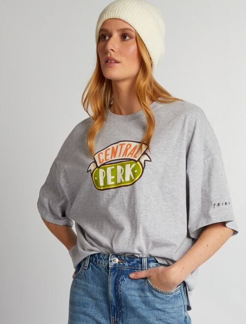 T-shirt oversize em jersey 'Friends' - Kiabi