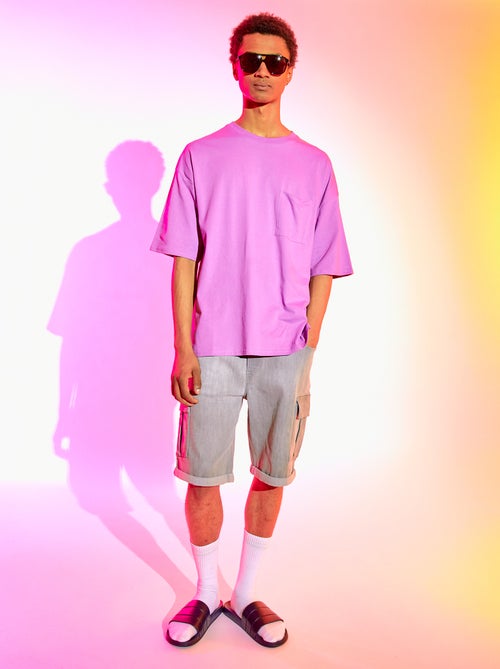 T-shirt oversize em jersey - Kiabi
