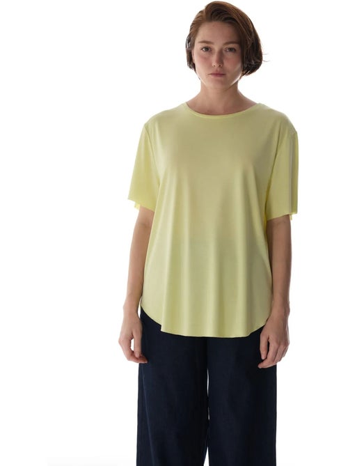 T-shirt oversize em modal com gola redonda penti - Kiabi T-shirt oversize em modal com gola redonda penti - Kiabi