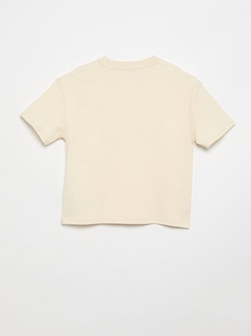 T-shirt oversize estampada - Kiabi