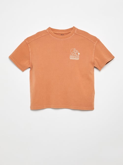 T-shirt oversize estampada - Kiabi