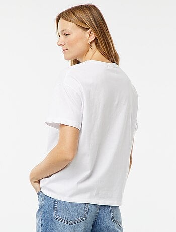 T-shirt oversize estampada 'The Rolling Stones'