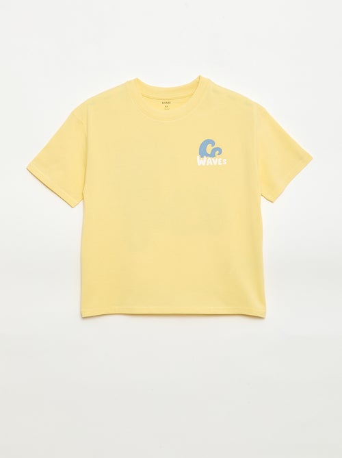 T-shirt oversize estampado - Kiabi