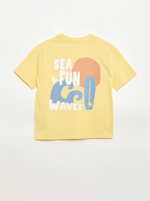 T-shirt oversize estampado - Kiabi