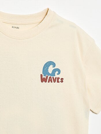 T-shirt oversize estampado