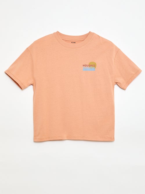 T-shirt oversize estampado - Kiabi