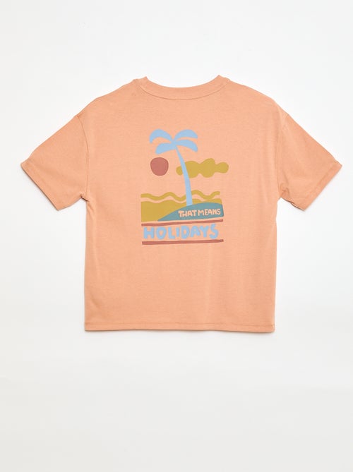 T-shirt oversize estampado - Kiabi