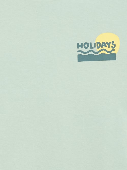 T-shirt oversize estampado - Kiabi