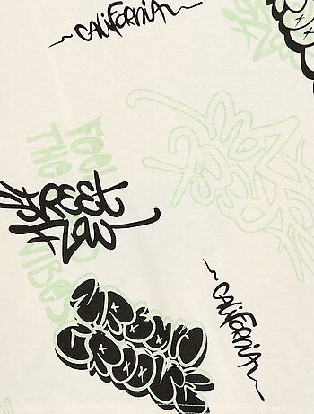 T-shirt oversize fantasia