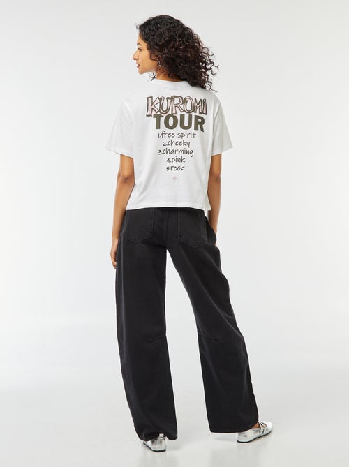 T-shirt oversize 'Hello Kitty' - Kiabi