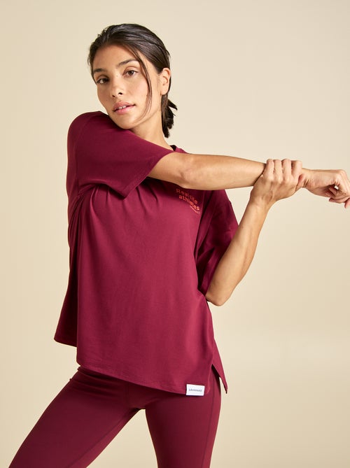 T-shirt oversize multidesportivo - (ekstract) - Kiabi