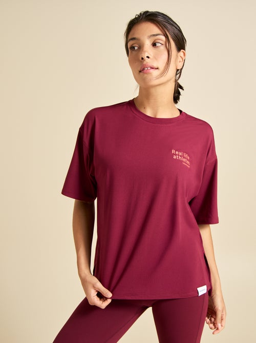 T-shirt oversize multidesportivo - (ekstract) - Kiabi