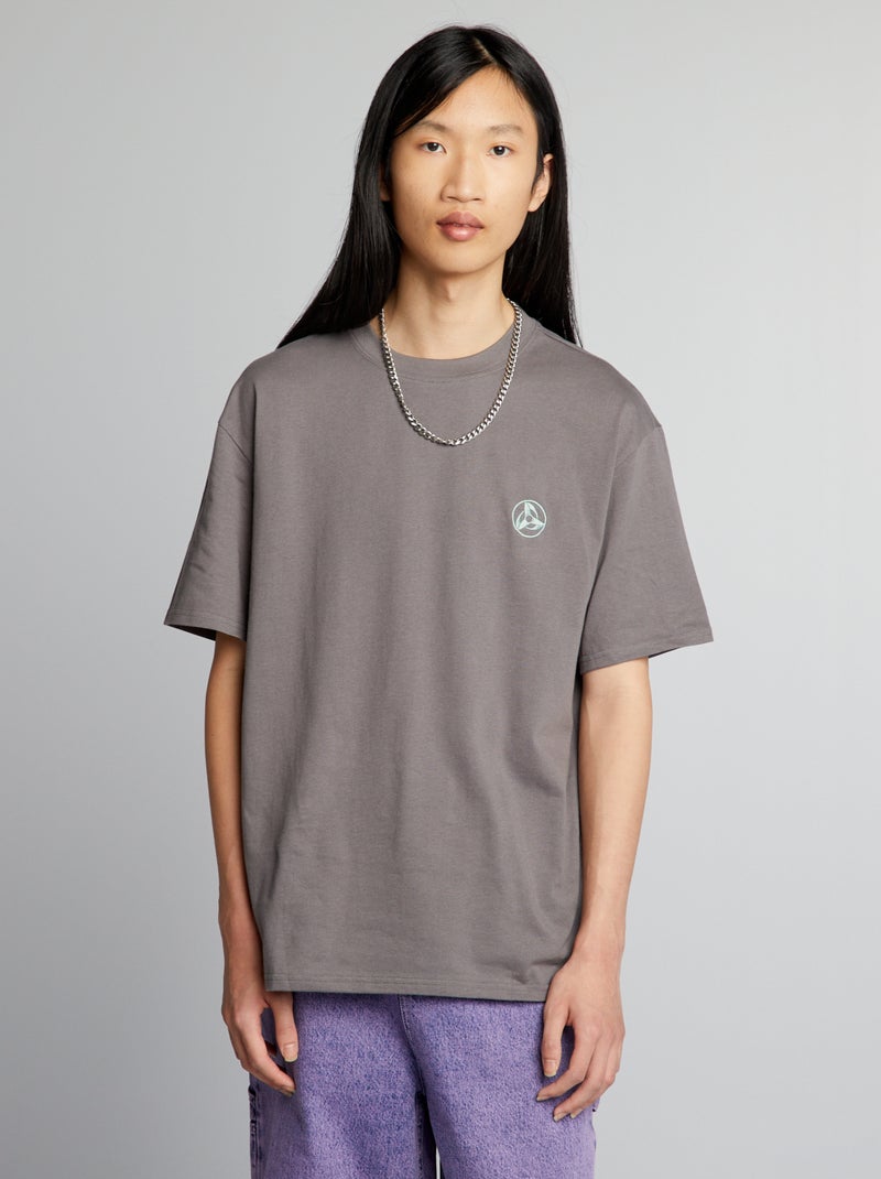 T-shirt oversize 'Naruto' CINZA - Kiabi