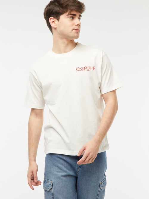 T-shirt oversize 'One Piece' - Kiabi