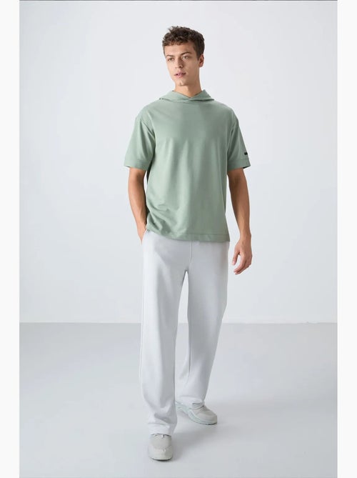 T-shirt oversized com capuz e manga curta tommy - Kiabi T-shirt oversized com capuz e manga curta tommy - Kiabi