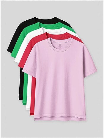 T-shirt oversized de algodão-modal com decote redondo tommy