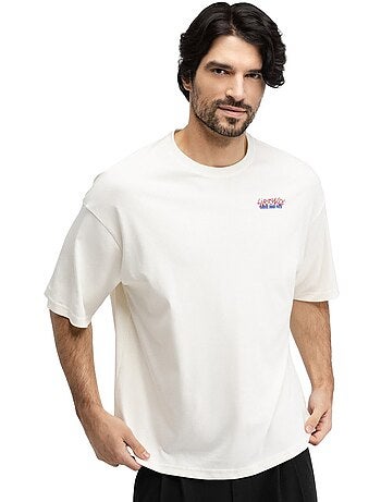 T-shirt oversized para homem