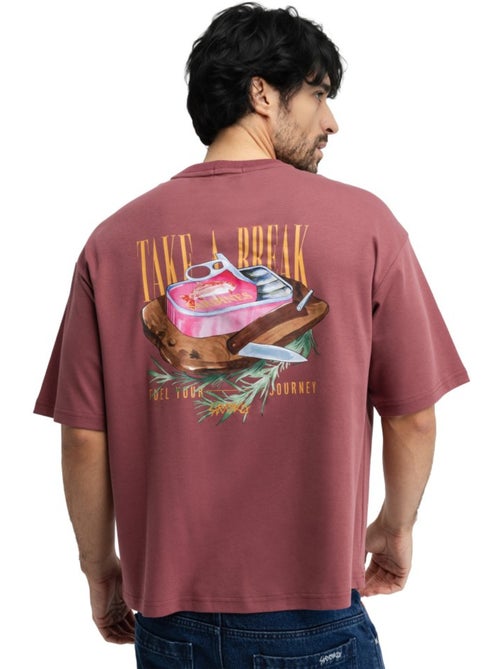 T-shirt oversized para homem - Kiabi T-shirt oversized para homem - Kiabi