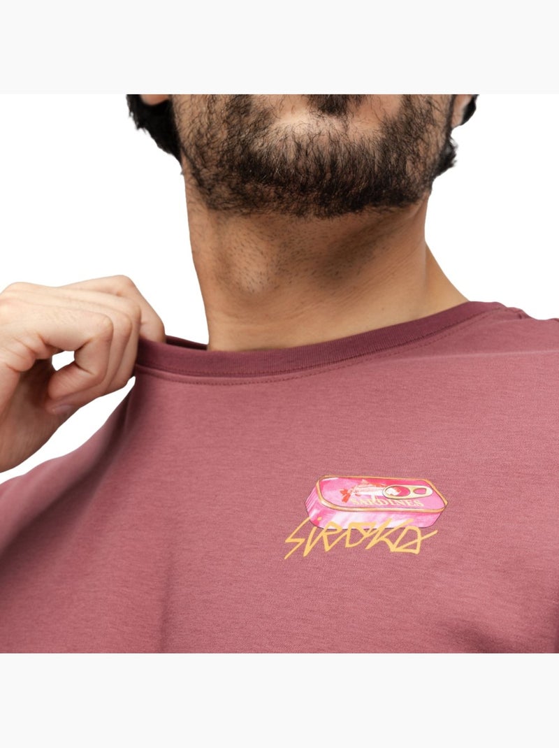 T-shirt oversized para homem Vermelho - Kiabi
