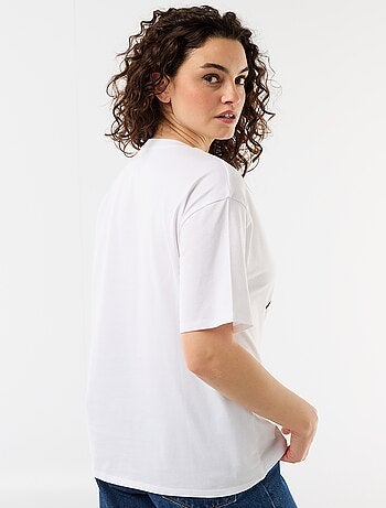 T-shirt oversized Spice Girls de manga curta