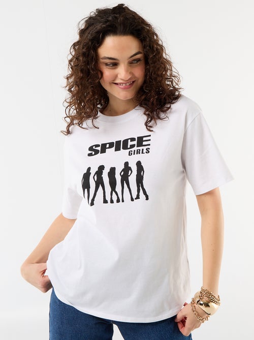 T-shirt oversized Spice Girls de manga curta - Kiabi