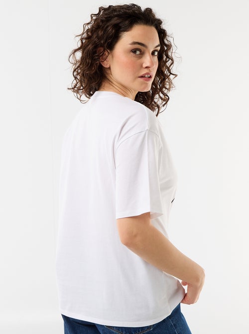 T-shirt oversized Spice Girls de manga curta - Kiabi