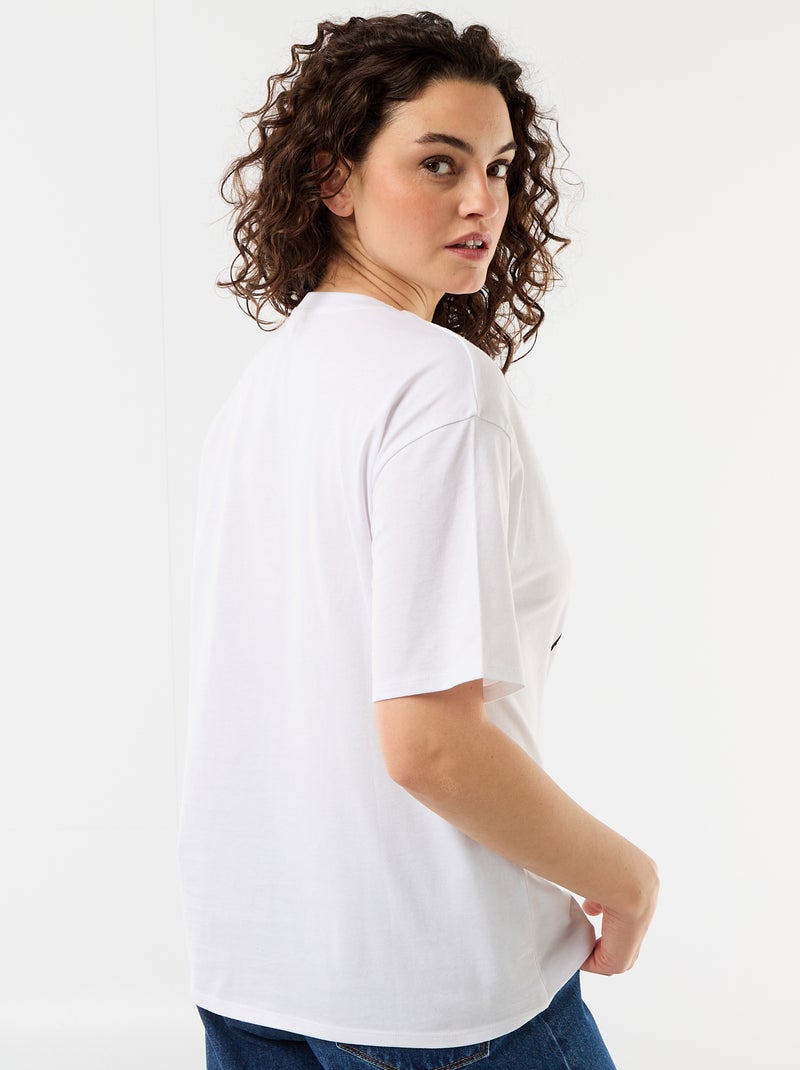 T-shirt oversized Spice Girls de manga curta Branco - Kiabi