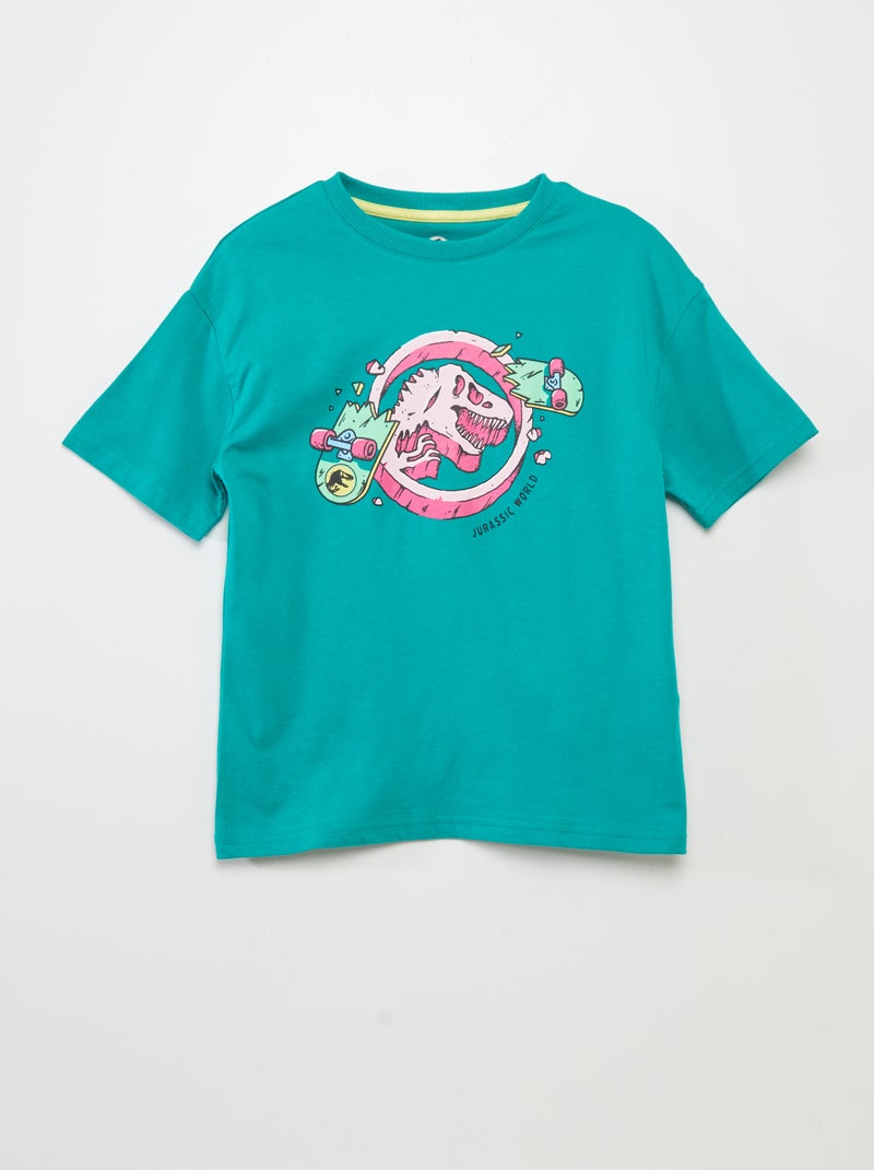 T-shirt 'Parque Jurássico' VERDE - Kiabi