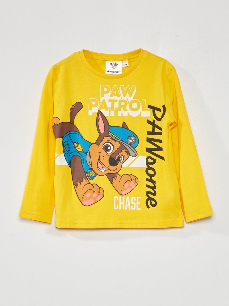 T-shirt 'Patrulha Pata' AMARELO - Kiabi