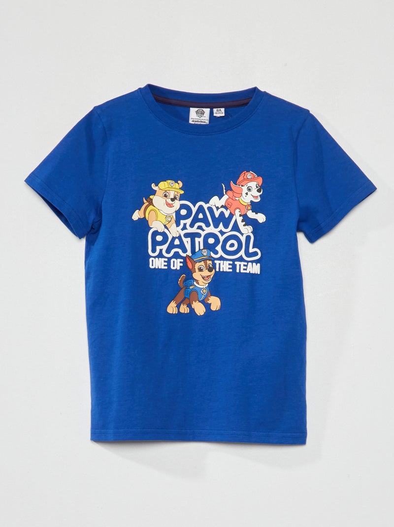 T-shirt 'Patrulha Pata' Azul - Kiabi