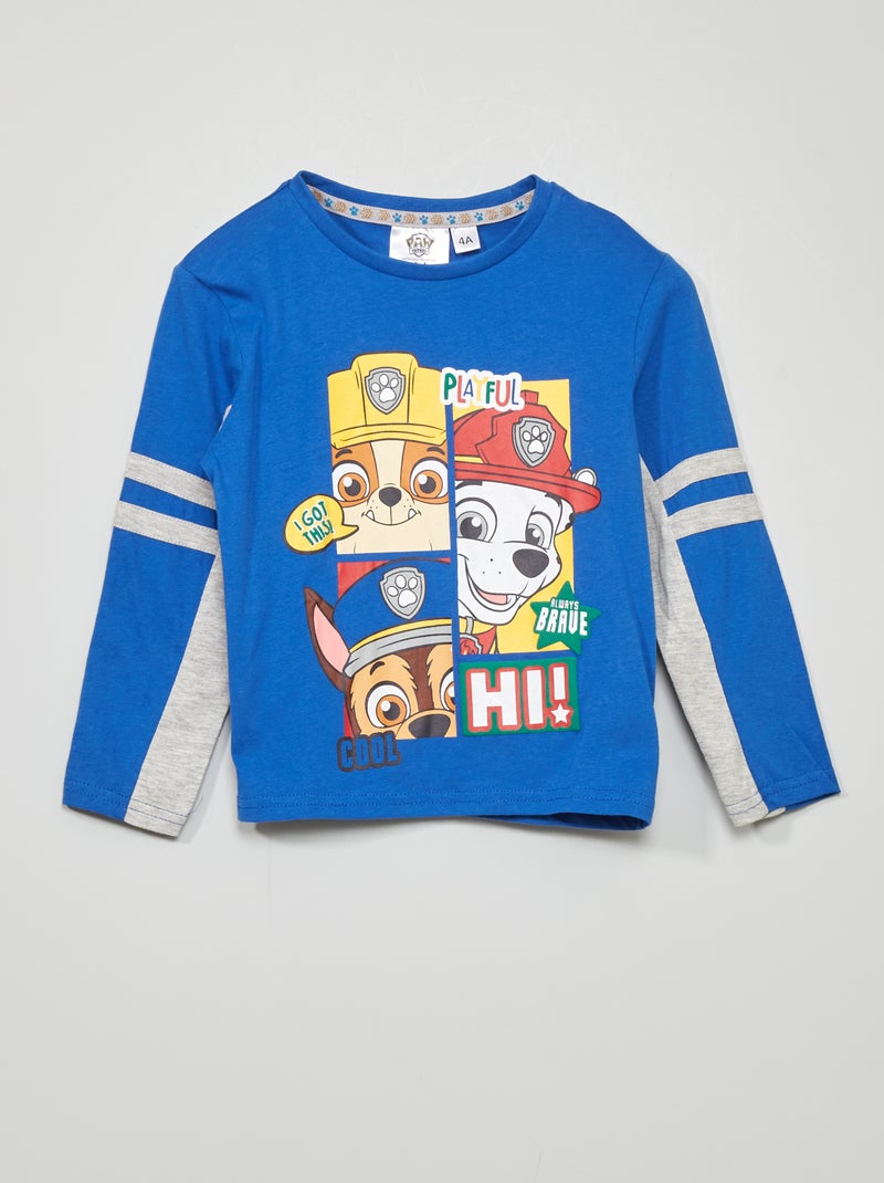 T-shirt 'Patrulha Pata' Azul - Kiabi