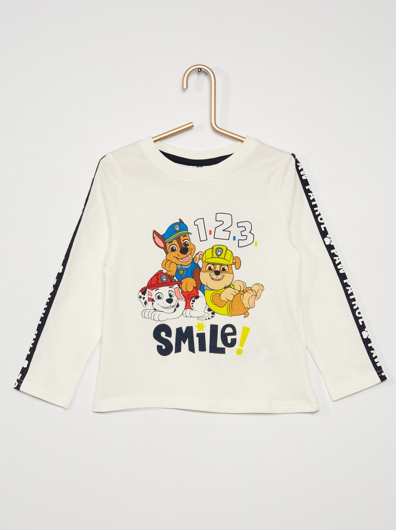 T-shirt 'Patrulha Pata' Branco - Kiabi