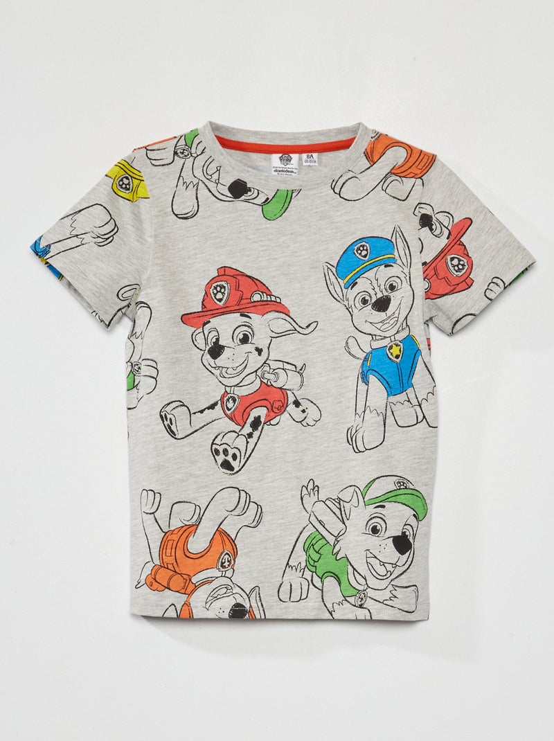 T-shirt 'Patrulha Pata' CINZA - Kiabi