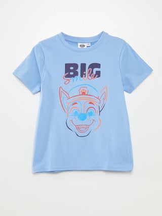 T-shirt 'Patrulha Pata' de manga curta