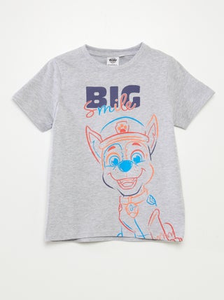 T-shirt 'Patrulha Pata' de manga curta