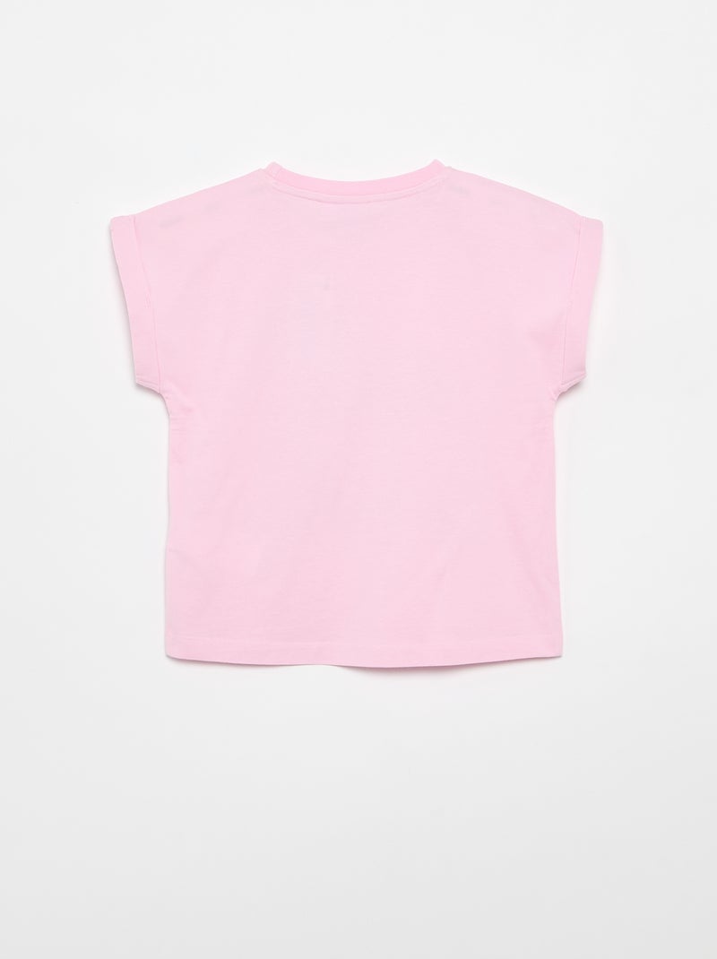 T-shirt "Patrulha Pata" de manga curta Rosa - Kiabi