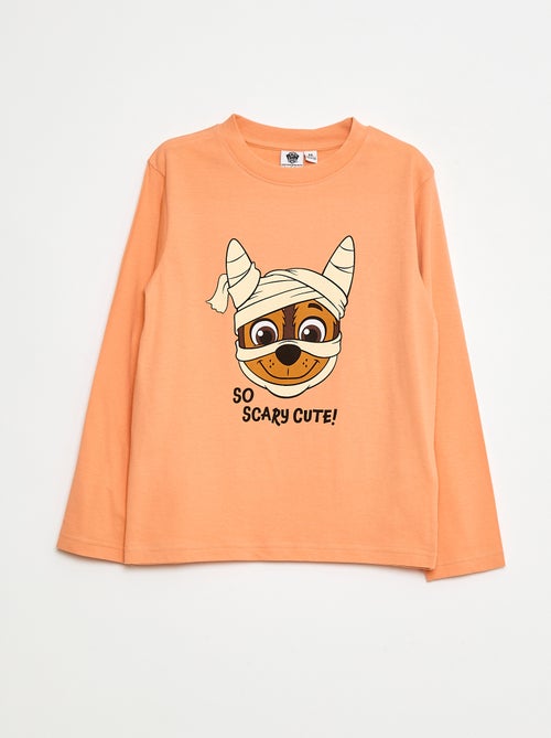 T-shirt 'Patrulha Pata' 'Halloween' manga curta - Kiabi