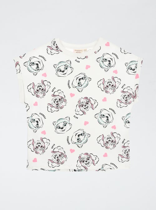 T-shirt 'Patrulha Pata' sem mangas - Kiabi