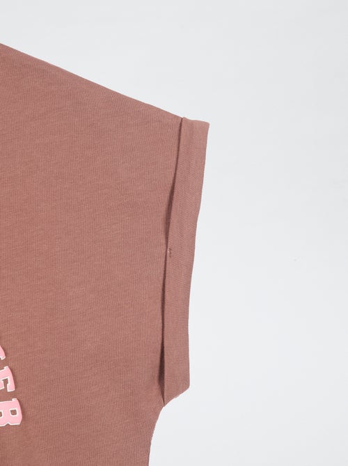 T-shirt 'Patrulha Pata' sem mangas - Kiabi