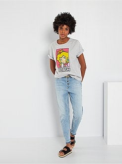 T-shirt 'Peach' 'Mario Bros' 'Nintendo' - Kiabi