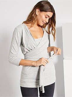 T-shirt pele contra pele - Kiabi