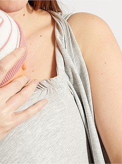 T-shirt pele contra pele de conceção ecológica - Kiabi