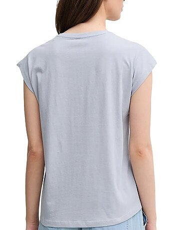 T-shirt pepe jeans blooma azul para mulher
