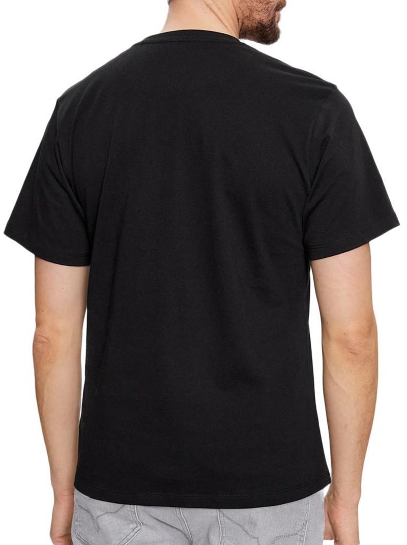 T-shirt Pepe Jeans Clement Preto para Homem Preto - Kiabi