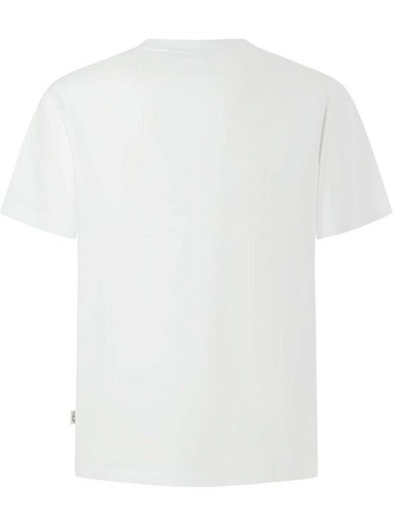 T-shirt pepe jeans connor de homem com contraste branco Branco - Kiabi