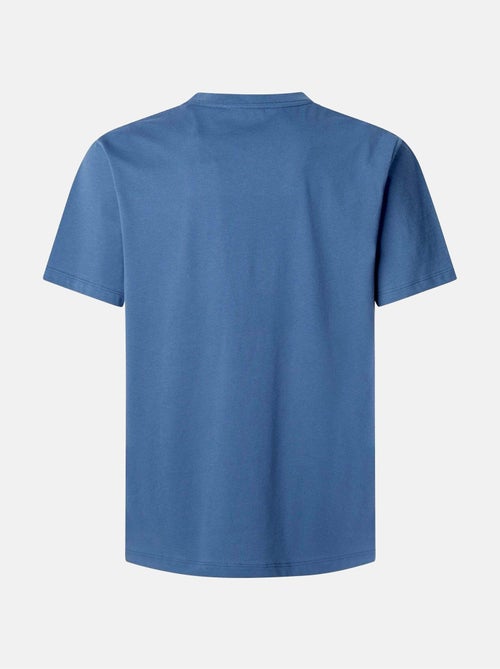 T-shirt Pepe Jeans Eggo AQW Azul para Homem - Kiabi